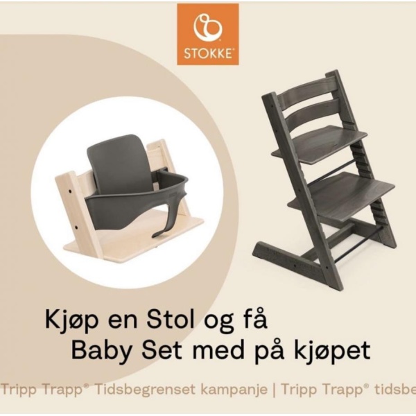 Kampanje - Tripp Trapp®Stol + Gratis Baby Set