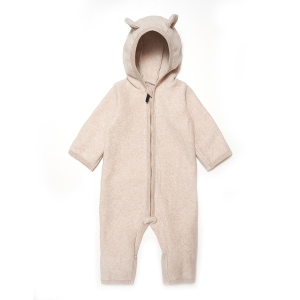 HUTTEliHUT Pram Suit Ears Cotton Fleece