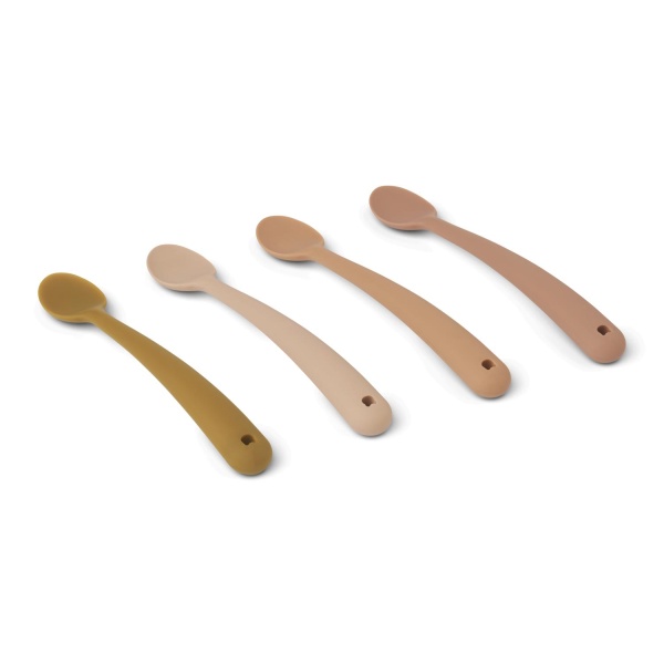 Liewood SIV FEEDING SPOON 4-PACK, Rose mix - Bilde 2