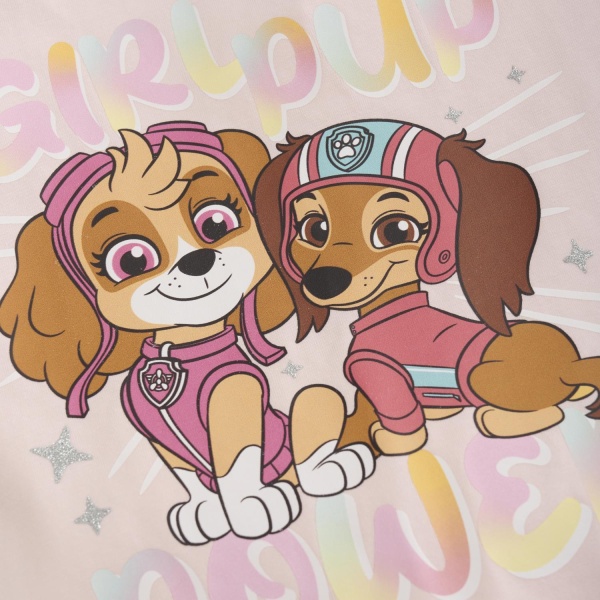 Minymo T-skjorte Paw Patrol, Rosa - Bilde 3