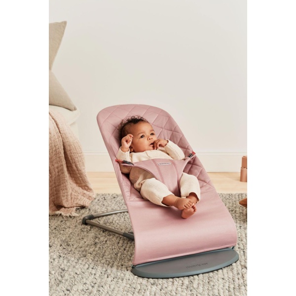 BabyBjörn Vippestol Bliss, Woven, Petal, Dusty Pink - Bilde 2