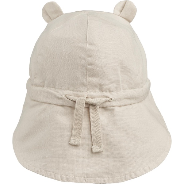 Liewood  Gorm Linen Sun Hat With Ears - Bilde 2