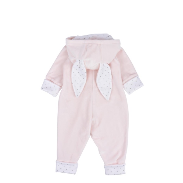 Livly Bunny Coverall Pink Plush, Rosa heldress - Bilde 2