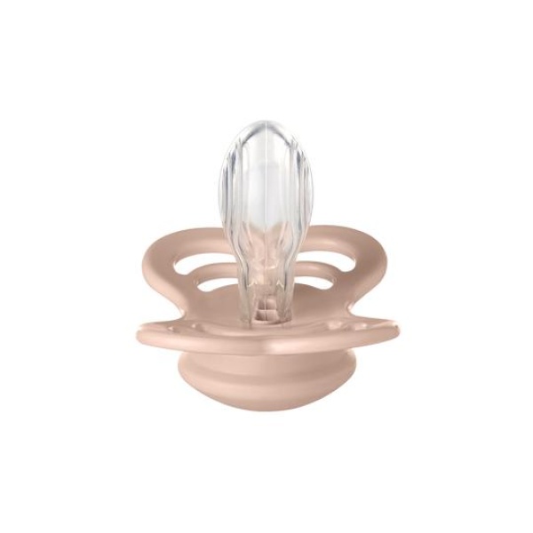 BIBS Supreme 2 pk - Silicone Symmetrical, Haze/Blossom - Bilde 2