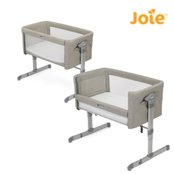 Joie Roomie Glide Bedside Crib, Almond - Bilde 2