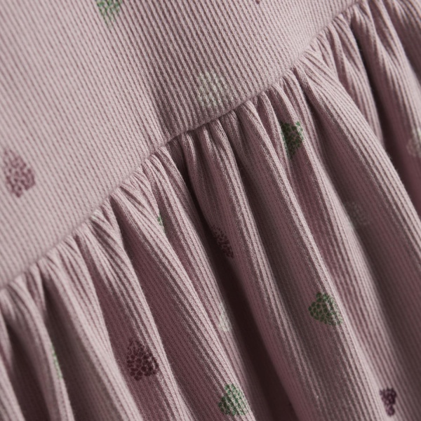 Minymo Dress LS AOP Rib - Bilde 2