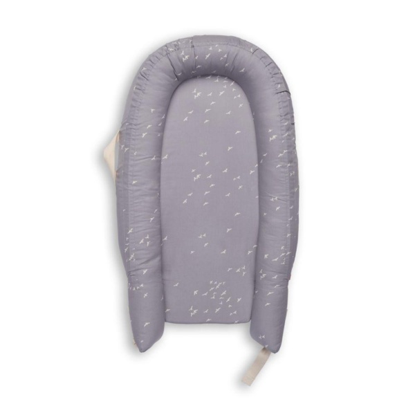 Voksi Babynest Premium, Stone Grey-Flying - Bilde 3