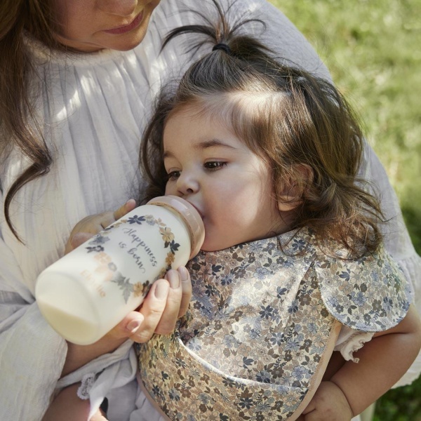 Elodie Baby Bib, Blue Garden - Bilde 3