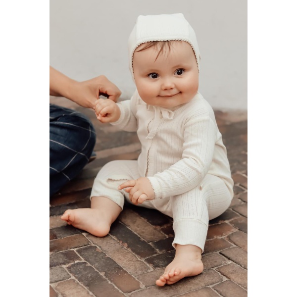 Anna Baby Helmet, Antique White - Bilde 2