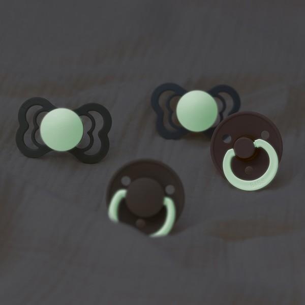 Bibs De Lux, Glow In The Dark, Sage/Cloud, Latex - Bilde 2