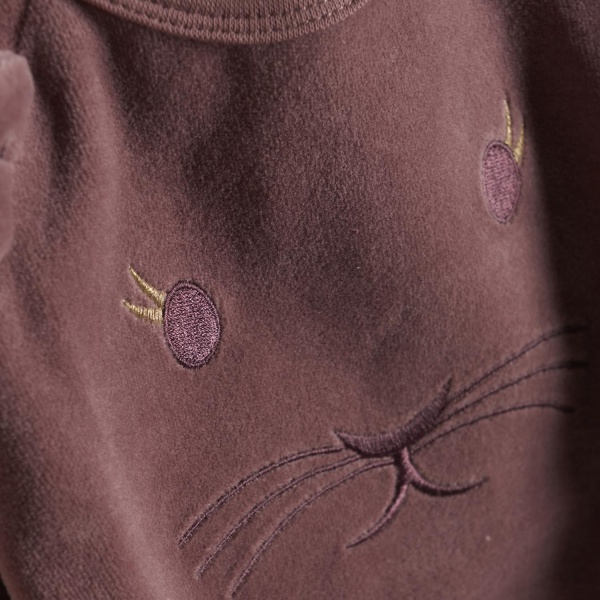 Minymo Sweatshirt Velour - Bilde 2