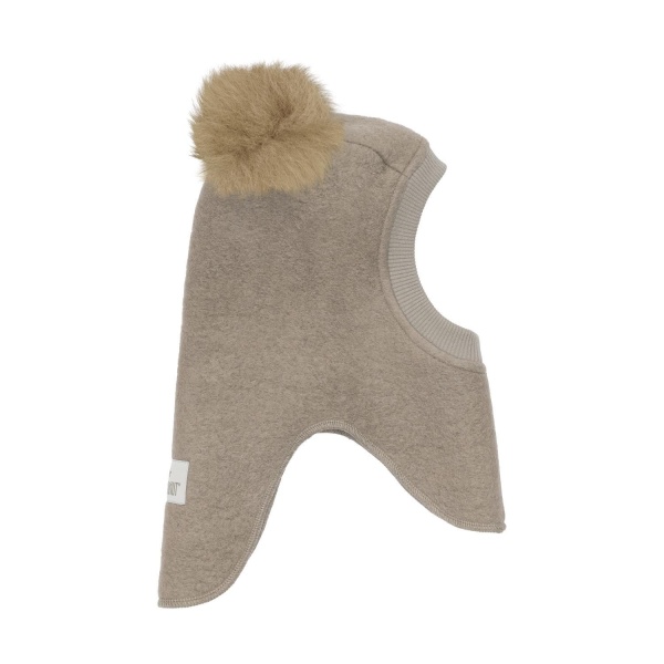 HUTTELIHUT Balaclava Wool Alpaca Pompoms - Bilde 2