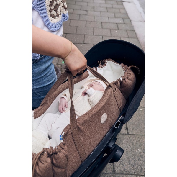 Najell Babynest SleepCarrier X, Coconut Brown - Bilde 2