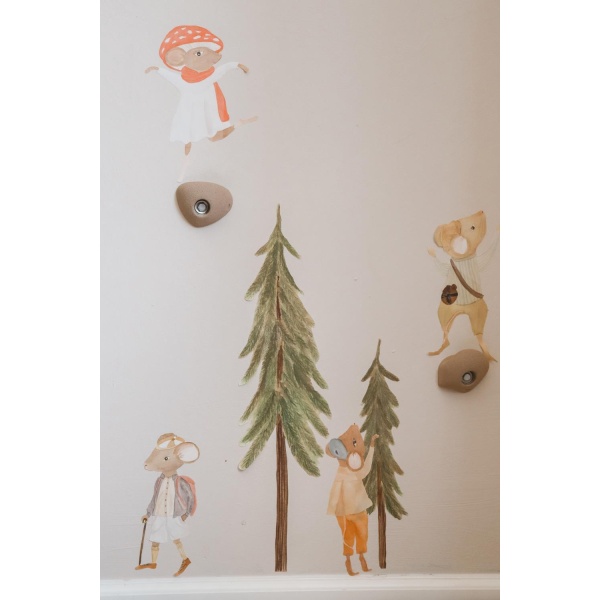 Wall sticker Pinetrees small, Green - Bilde 2