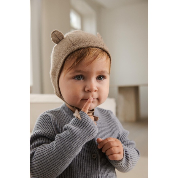 Liewood  Amir Baby Cashmere Bonnet Hat - Bilde 3