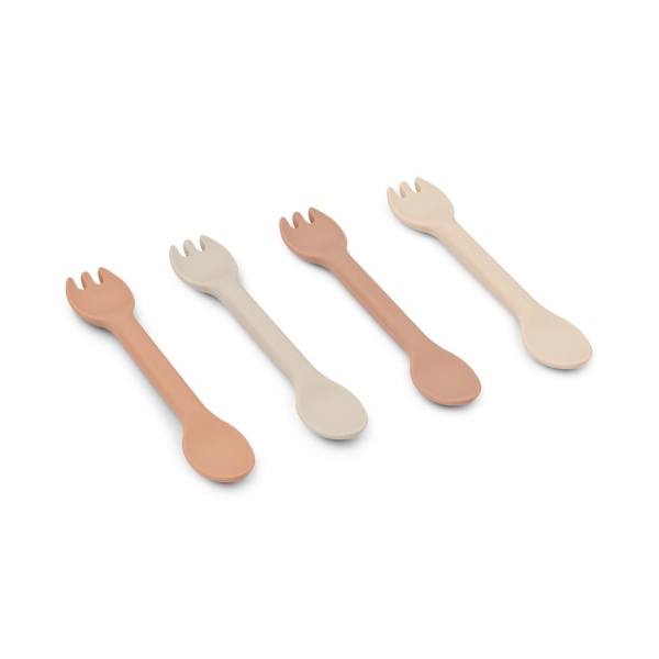 Liewood  Jan 2 in 1 Cutlery 4-Pack - Bilde 2