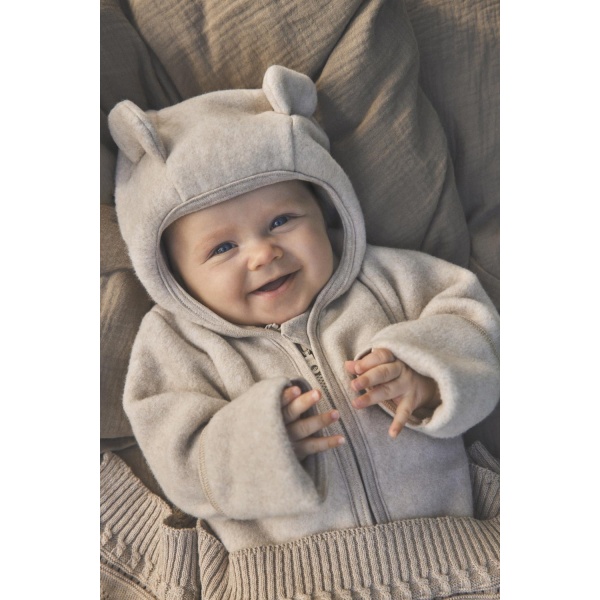 HUTTEliHUT Pram Suit Ears Cot. Fleece (S) - Bilde 4