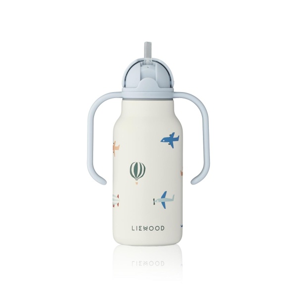 Liewood Kimmie Water Bottle 250 ml, Aviator / Ecru - Bilde 2