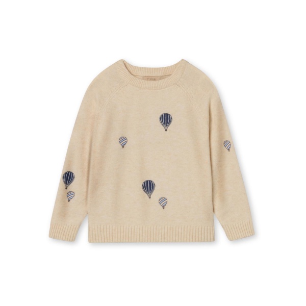 FLIINK ALON BALLOON PULLOVER, SANDSHELL