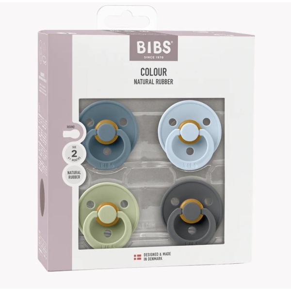 Bibs Colour 4 PACK, Petrol/Sage/Baby Blue/Iron - Bilde 3