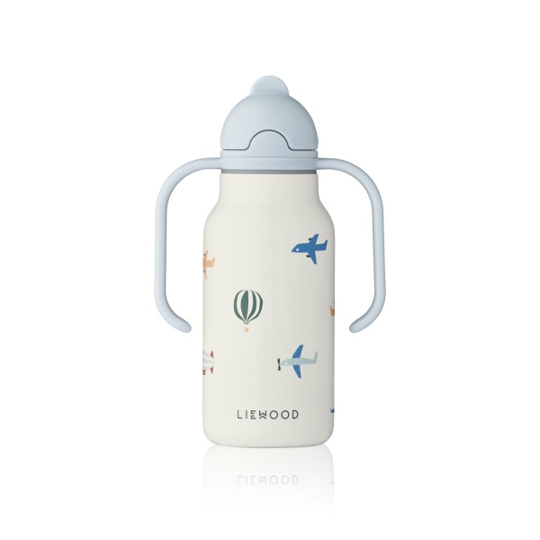 Liewood Kimmie Water Bottle 250 ml, Aviator / Ecru