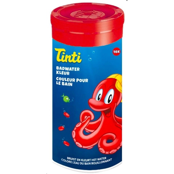 Tinti fargepatroner rød, 10 pack