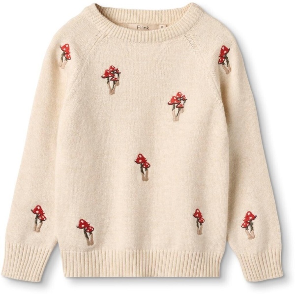 FLIINK BENNA MUSHROOM PULLOVER, SANDSHELL