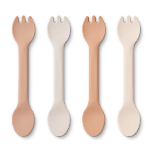 Liewood  Jan 2 in 1 Cutlery 4-Pack