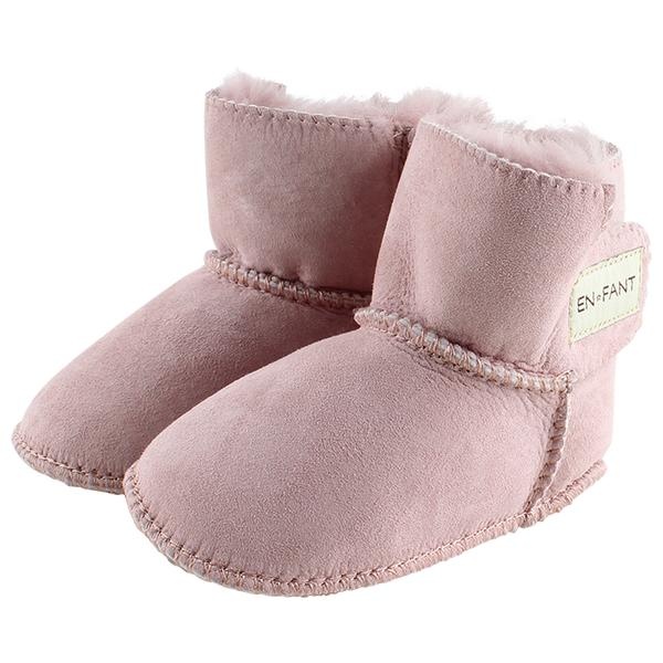 En Fant Tøfler Sheepskin Bootee, Pink