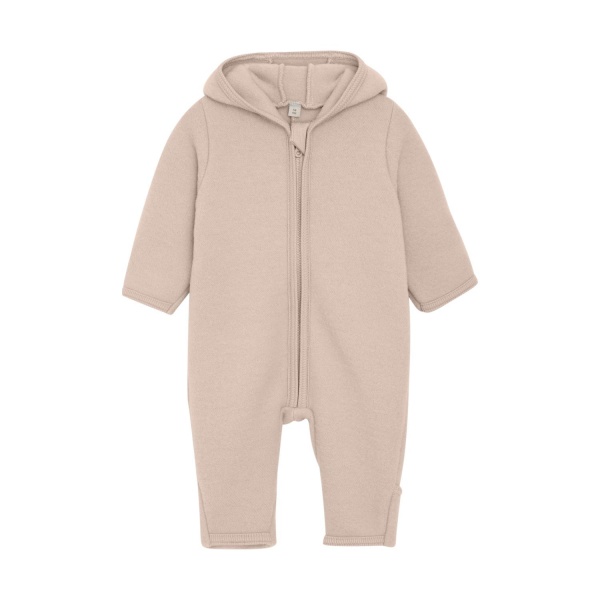 HUTTELIHUT Pram Suit Ears Wool Fleece (M)