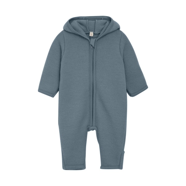 HUTTELIHUT Pram Suit Ears Wool Fleece (M)