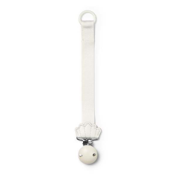 Elodie - Pacifier Clips Wood, Vanilla White