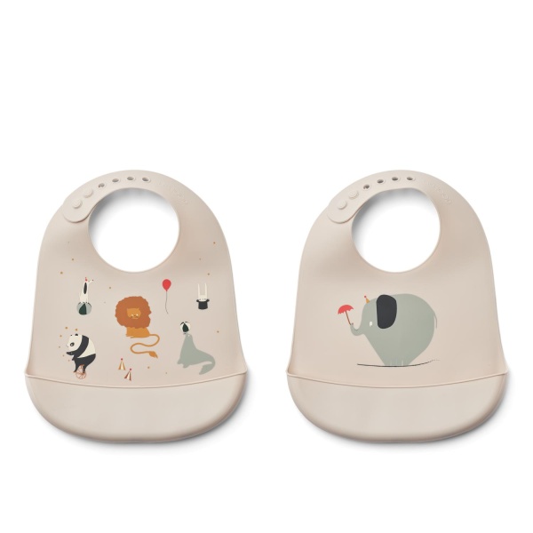 Liewood   Tilda Printed Bib 2-Pack