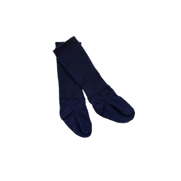 GoBabyGo Non-Slip socks in Merino Wool. M Blue