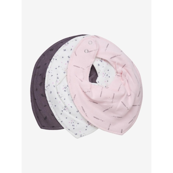 Fixoni Bandana Bibs 3-pack,  Rosa