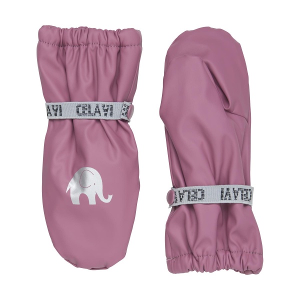 CeLaVi Padded PU-mittens w.fleece