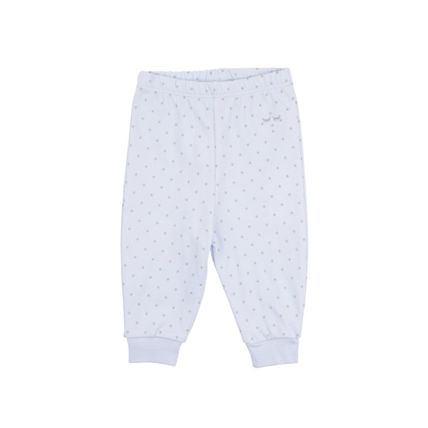 Livly Saturday Pants, Blue/silver dots