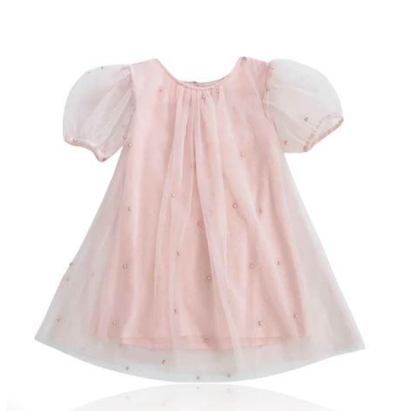 Dolly - Pearl Tulle Puff, Pink