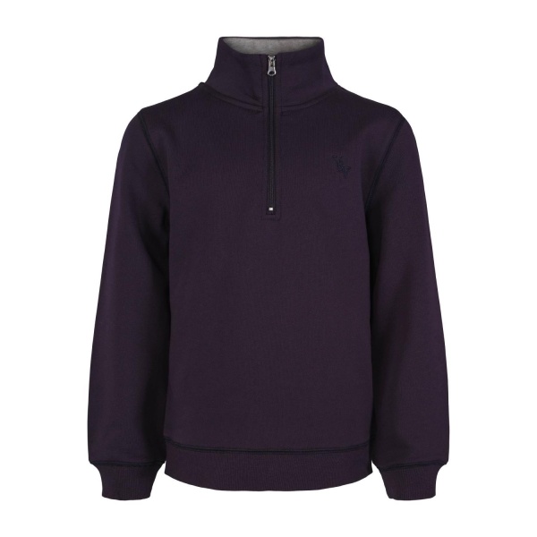 Vilje & Ve Snorre half - zip collegegenser, Navy