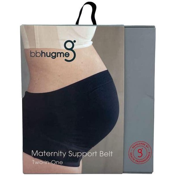 bbhugme Maternity Support Belt, Black