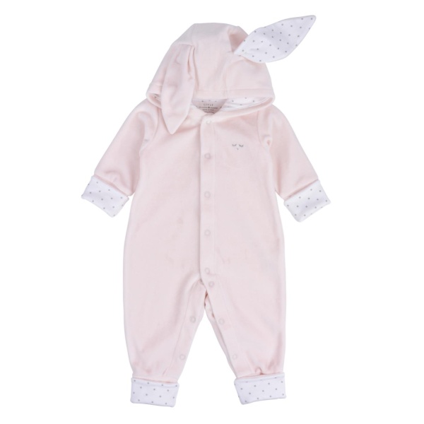 Livly Bunny Coverall Pink Plush, Rosa heldress