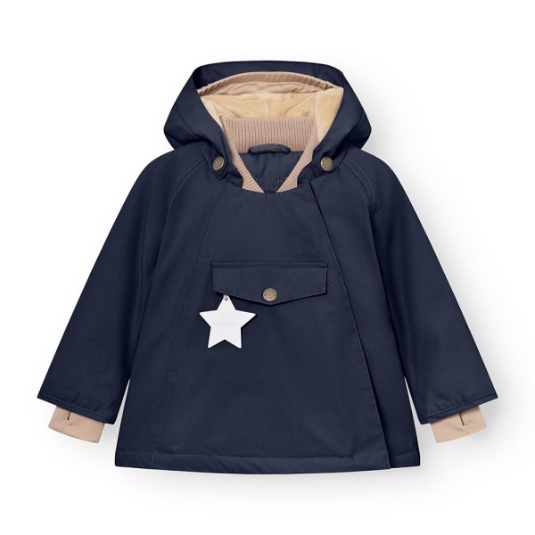 Mini A Ture MATWANG fleece lined winter jacket, Outer space