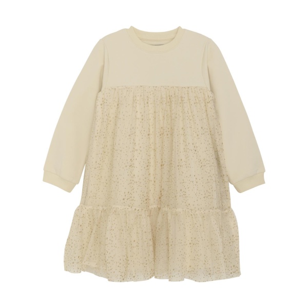 HUTTELIHUT Dress Gold Tulle