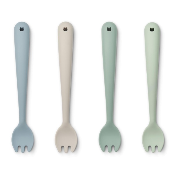 Liewood Scott feeding fork 4-pack