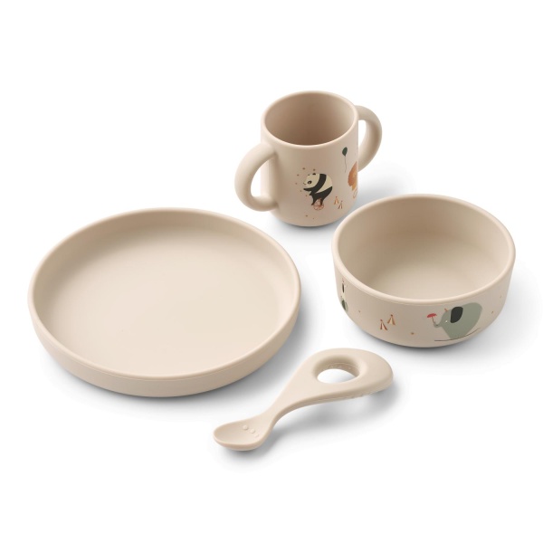 Liewood   Vivi Printed Tableware Set