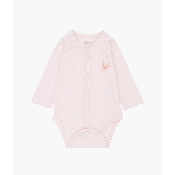 Livly Giraffe Full Snap body, Pink