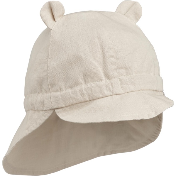 Liewood  Gorm Linen Sun Hat With Ears