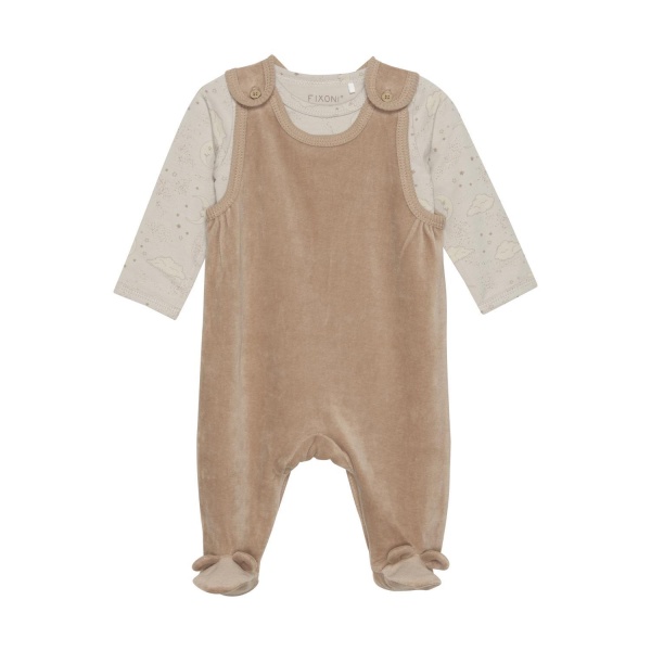 Fixoni Set w. Body & Velour Romper