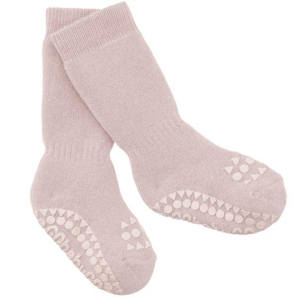 GoBabyGo Non Slip Socks, Soft Pink