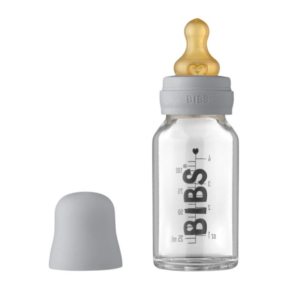 BIBS Babyflaske Komplett sett 110 ml, Cloud